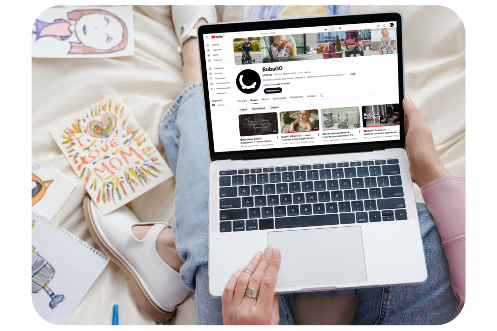 мокап ноут ютуб