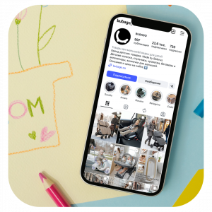 мокап телефон инста